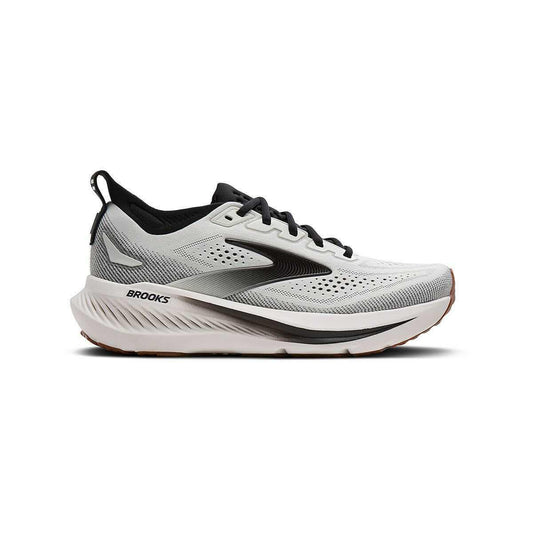 Brooks Men's Glycerin 23 Shoes White Black Biscuit