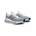 On Youth Cloudleap Running Shoes Glacier White