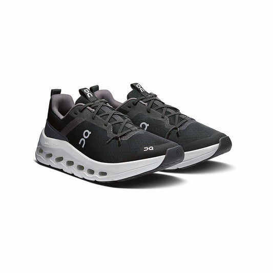 On Youth Cloudleap Running Shoes Black White