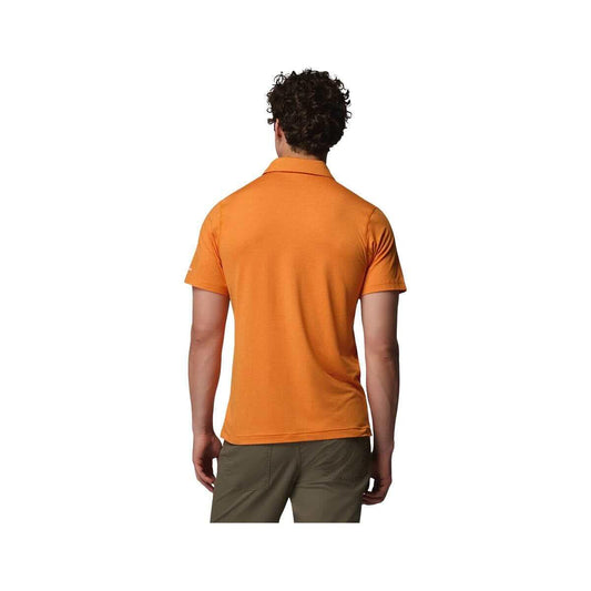 Columbia Men's University of Tennessee Short Sleeve Tech Trail Polo Shirt  Solarize Heather