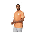 Columbia Men's University of Tennessee Super Terminal Tackle Short Sleeve Polo Shirt  Solarize Heather