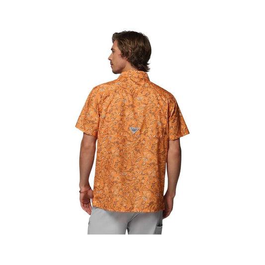 Columbia Men's University of Tennessee PFG Super Slack Tide Short Sleeve Shirt
