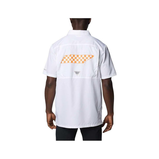 Columbia Men's University of Tennessee PFG Slack Tide Camp Short Sleeve Shirt