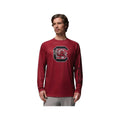 Columbia Men's University of South Carolina PFG Terminal Tackle Long Sleeve T- Shirt Beet Heather