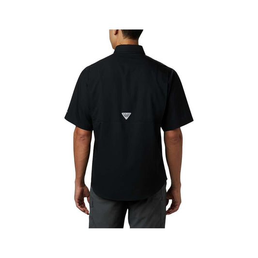 Columbia Men's University of South Carolina PFG Tamiami Short Sleeve Shirt  Black
