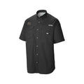 Columbia Men's University of South Carolina PFG Tamiami Short Sleeve Shirt  Black