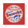 Bazooka Bubble Gum Baseball Short Sleeve T-Shirt  Htr Red