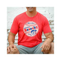 Bazooka Bubble Gum Baseball Short Sleeve T-Shirt  Htr Red