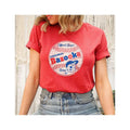 Bazooka Bubble Gum Baseball Short Sleeve T-Shirt  Htr Red