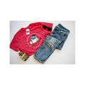 Tootsie Roll Pop Owl Short Sleeve T-Shirt  Htr Red