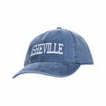 Asheville Embroidery Adams Ballcap Stone Navy