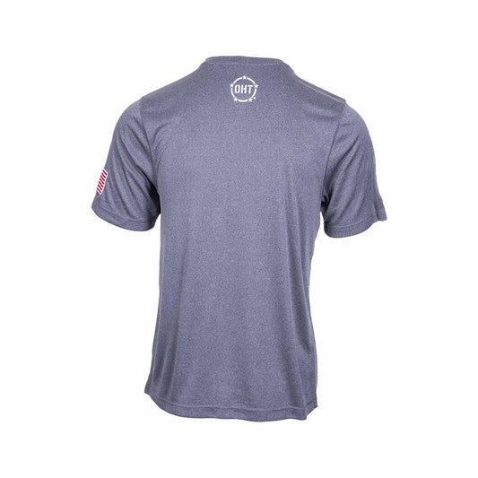 Color swatch for TENN OHT BLADE TEE SS in Charcoal Heather