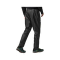 Mac in a Sac Full Zip Waterproof Packable Overtrouser Rain Pants  Black