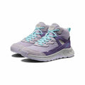 KEEN Youth Hightrail Waterproof Mid Hiking Boots  Purplehaze Thistle