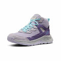 KEEN Youth Hightrail Waterproof Mid Hiking Boots  Purplehaze Thistle