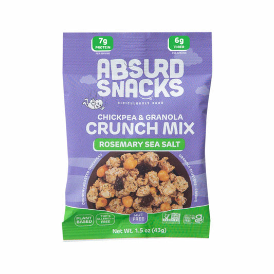 Absurd Snacks Rosemary Sea Salt Chickpea & Granola Crunch Mix
