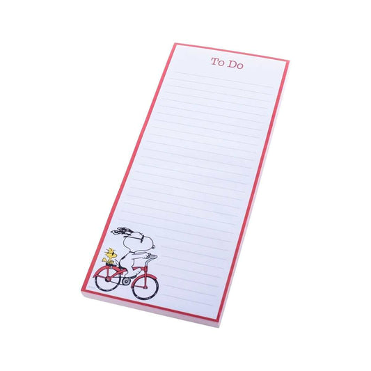 Graphique Peanuts Bike Magnetic Notepad