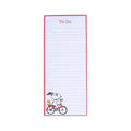 Graphique Peanuts Bike Magnetic Notepad