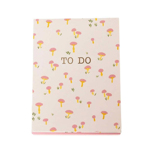 Graphique Pink Mushrooms Pocket Note