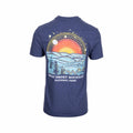 Hintz Mast General Store Mystic Rays Great Smoky Mountains National Park Short Sleeve T-Shirt Heather Navy