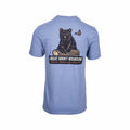 Hintz Mast General Store Wise Black Bear Great Smoky Mountains Short Sleeve T-Shirt Flint Blue Htr