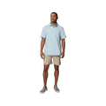 Columbia Men’s PFG Slack Tide Short Sleeve Camp Shirt  Marine Light