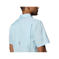 Columbia Men’s PFG Slack Tide Short Sleeve Camp Shirt  Marine Light