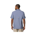 Columbia Men’s PFG Slack Tide Short Sleeve Camp Shirt  New Moon