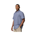 Columbia Men’s PFG Slack Tide Short Sleeve Camp Shirt  New Moon