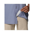 Columbia Men’s PFG Slack Tide Short Sleeve Camp Shirt  New Moon