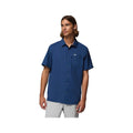 Columbia Men’s PFG Slack Tide Short Sleeve Camp Shirt Carbon