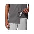 Columbia Men’s PFG Slack Tide Short Sleeve Camp Shirt  City Grey