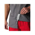 Columbia Men’s PFG Slack Tide Short Sleeve Camp Shirt  City Grey