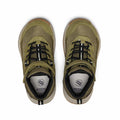 KEEN Kids' Hightrail Waterproof Mid Hiking Boots  Dkolive Martini