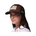 Columbia PHG Dog Flag Mesh Snapback Hat Tobacco