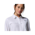 Columbia Women's PFG Castback Woven Long Sleeve Shirt  White