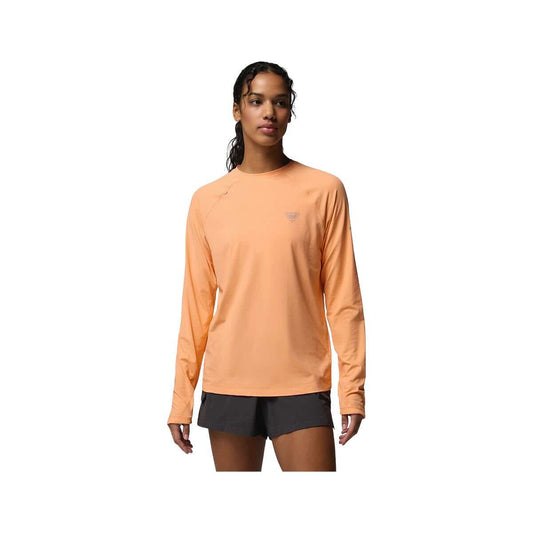 Columbia Women's Wild Cast Long Sleeve Sun Shirt Bright Nectar