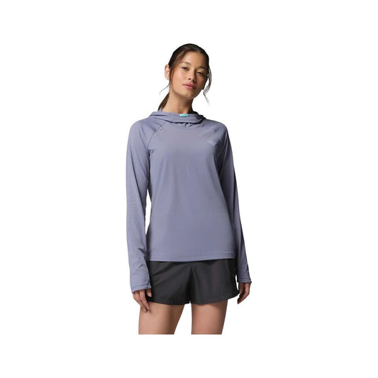 Columbia Women's PFG Wild Cast Sun Hoodie New Moon