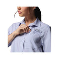 Columbia Women's PFG Castback Woven Short Sleeve Shirt  Twilight