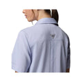 Columbia Women's PFG Castback Woven Short Sleeve Shirt  Twilight