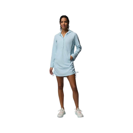 Columbia Women's PFG Castback Long Sleeve Coverup Marine Light