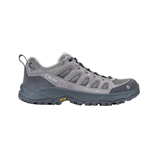 Oboz Men's Sawtooth Ascent Low Shoes - Wide Hazy Gray