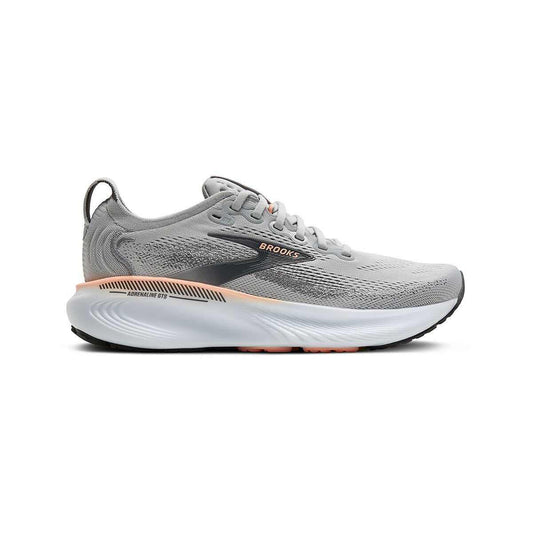 Brooks Women's Adrenaline GTS 25 Shoes Grey Blackenedpearl