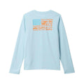 Columbia Boys' PFG Terminal Tackle Fish Flag Long Sleeve Shirt  Marinelight