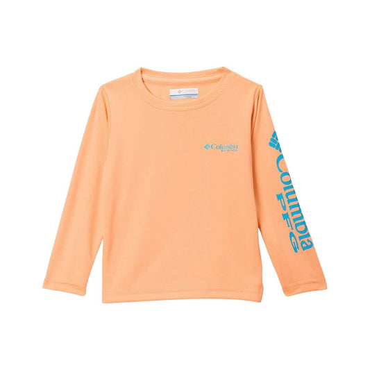 Columbia Boys' Toddler PFG Terminal Tackle Long Sleeve Shirt Brightnectar