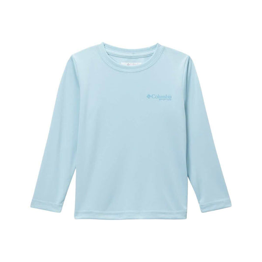 Columbia Boys' Toddler PFG Terminal Tackle Fish Flag Long Sleeve Shirt Marinelight