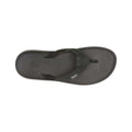 Chaco Women's Lowdown Leather Flip Flops  Black
