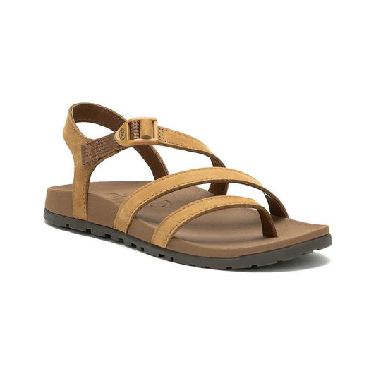 Chaco Women's Lowdown Strappy Sandal Bone Brown
