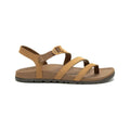Chaco Women's Lowdown Strappy Sandal  Bone Brown