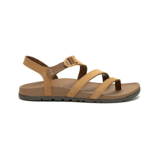 Chaco Women's Lowdown Strappy Sandal Bone Brown